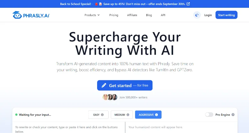 Create an Account with Phrasly AI